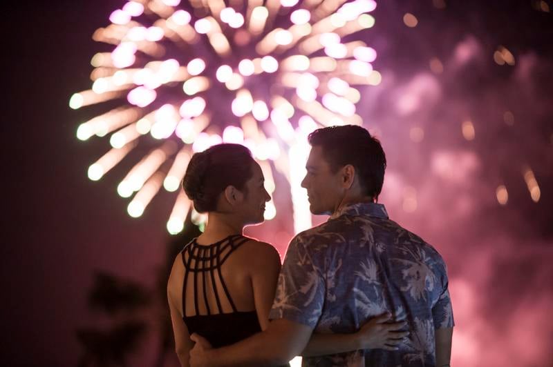 Honolulu fireworks